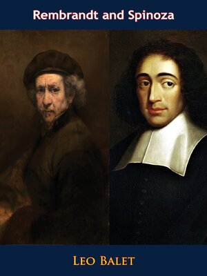 cover image of Rembrandt and Spinoza